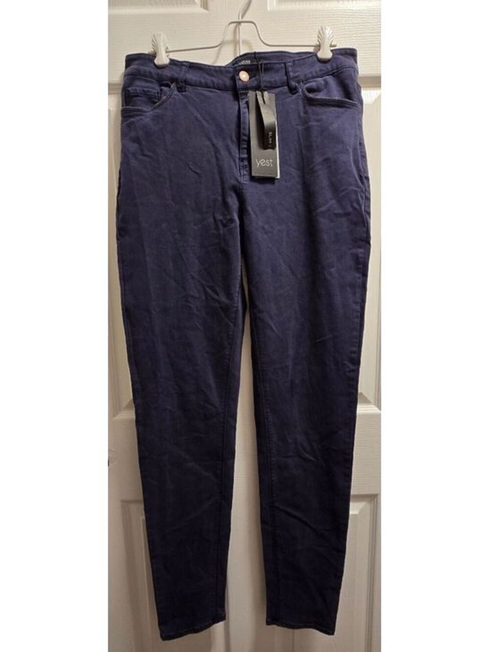 Yest Gigi Essential Blue Grey Pants Size USA 10